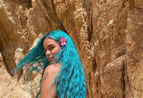 karol g breast|Karol G Celebrates Her Birthday With a Nude Beach Photoshoot.